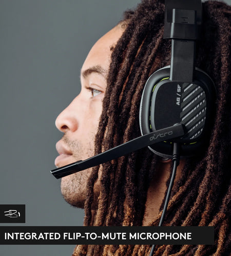 ASTRO A10 Gaming Headset Gen 2 Wired Headset - Over-Ear Gaming Headphones with Flip-To-Mute Microphone, 32 Mm Drivers, Compatible with Xbox, PC, Black