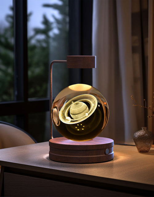 Load image into Gallery viewer, Crystal Ball Cosmic Dinosaur Indoor Night Light USB Power Warm Bedside Light Birthday Gift Night Lamp

