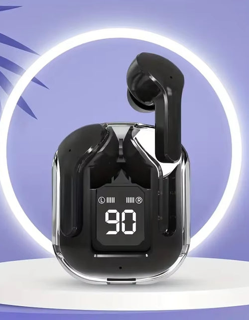 Load image into Gallery viewer, Original T2 Wireless Bluetooth Earphone Transparent HIFI Headphones LED Power Digital Display Stereo Sound Earphones for Xiaomi
