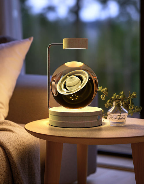 Load image into Gallery viewer, Crystal Ball Cosmic Dinosaur Indoor Night Light USB Power Warm Bedside Light Birthday Gift Night Lamp

