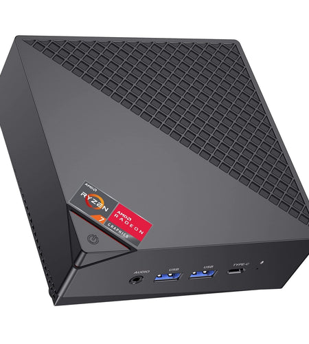 ACEMAGICIAN [Dual LAN Mini Gaming PC AMD Ryzen 7 5800U Mini PC 16GB DDR4 512G...