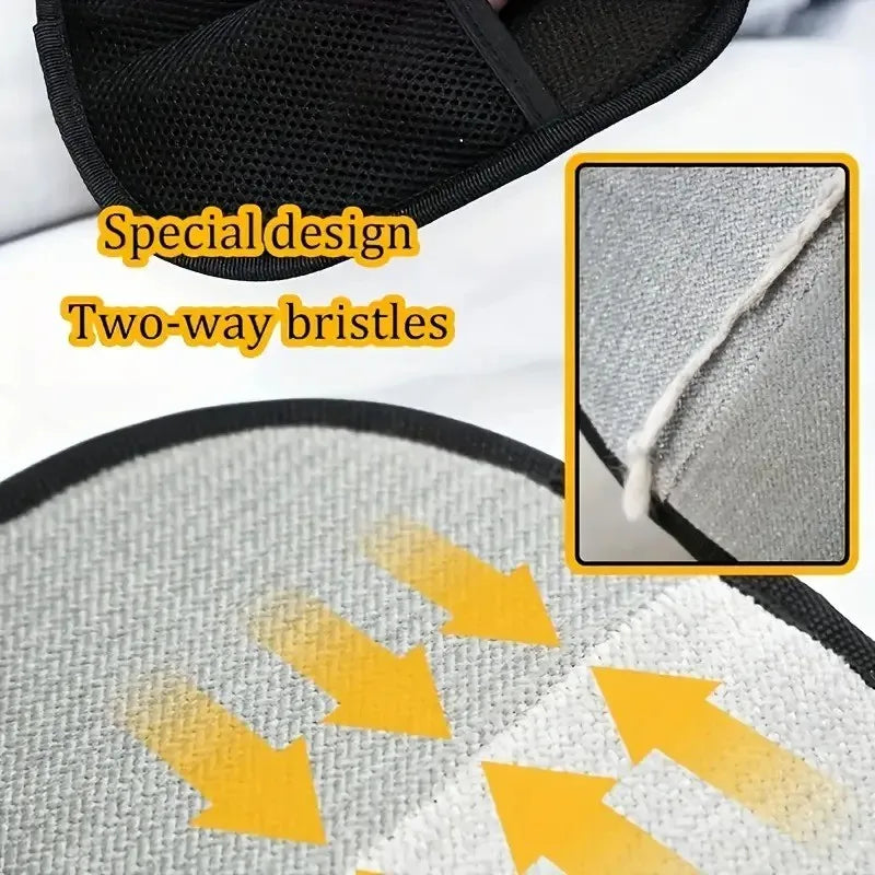 Furgone Duo Gloves – Double-Sided Electrostatic Pet Hair Removal & Grooming Gloves