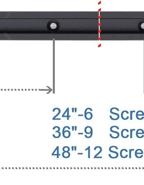 Load image into Gallery viewer, Aluminum 24&quot; T-Track for Woodworking –Double Cut Profile Universal with Predrilled Mounting Holes -Woodworking and Clamps-Fine Sandblast Black Anodized 2PK
