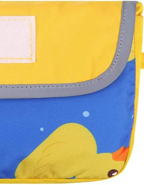 Load image into Gallery viewer, Reversible Dog Raincoat Hooded Slicker Poncho Rain Coat Jacket for Small Medium Large Dogs Ducks Yellow - L
