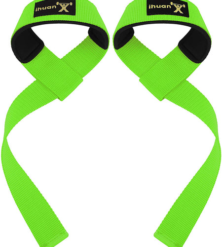 Muñequeras Para Levantamiento Pesas Para Gimnasio Con Soporte Para Agarre Manos