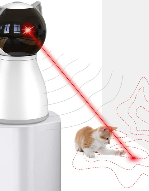 Load image into Gallery viewer, Cat Toys,The 4Th Generation Real Random Trajectory,Motion Activated Rechargeable Automatic Cat Laser Toy,Interactive Cat Toys for Indoor Cats/Kitten/Dogs
