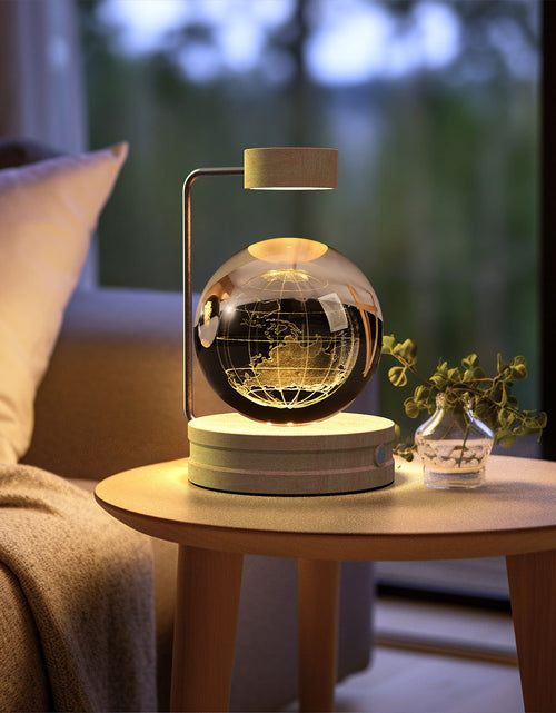 Load image into Gallery viewer, Crystal Ball Cosmic Dinosaur Indoor Night Light USB Power Warm Bedside Light Birthday Gift Night Lamp
