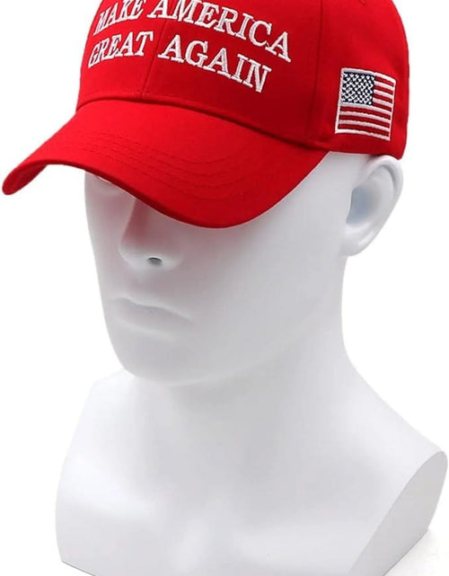 Load image into Gallery viewer, MAGA Hat Make America Great Again Hat, Keep America Great Hat, President Donald Trump 2024 KAG Hat Baseball Cap with USA Flag

