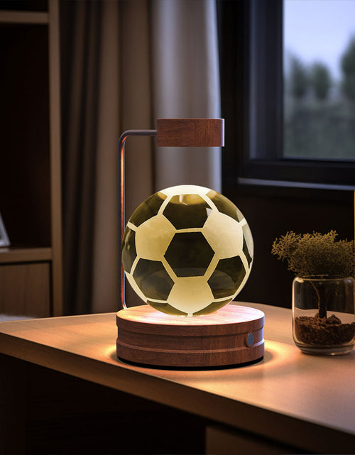 Load image into Gallery viewer, Crystal Ball Cosmic Dinosaur Indoor Night Light USB Power Warm Bedside Light Birthday Gift Night Lamp
