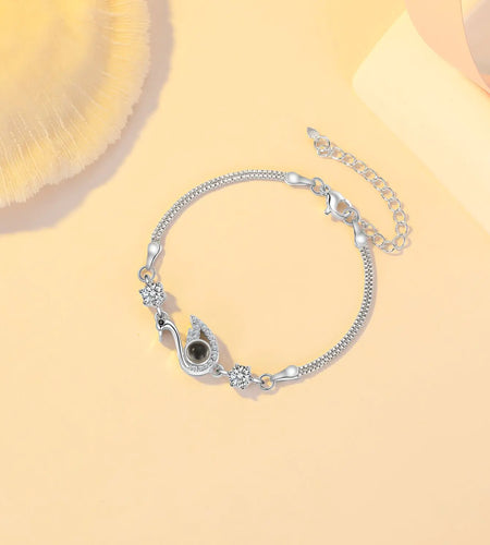 Black Swan Bracelet with Zircon for Fashion Statement