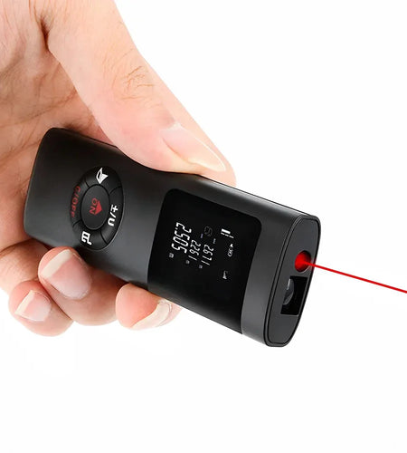 Smartmeasure 40M/60M Mini Laser Distance Meter – USB Rechargeable Handheld Rangefinder for Accurate Measurements