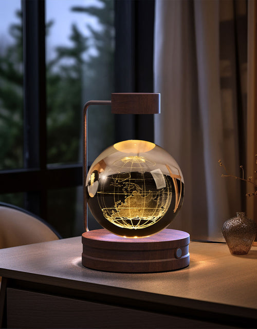 Load image into Gallery viewer, Crystal Ball Cosmic Dinosaur Indoor Night Light USB Power Warm Bedside Light Birthday Gift Night Lamp
