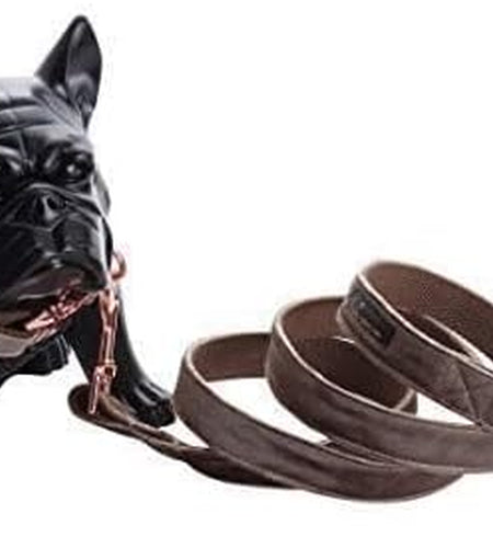 Dog Collar and Leash, Velvet Dog Collar and Leash Set, Soft & Comfy, Adjustable Collars for Dogs